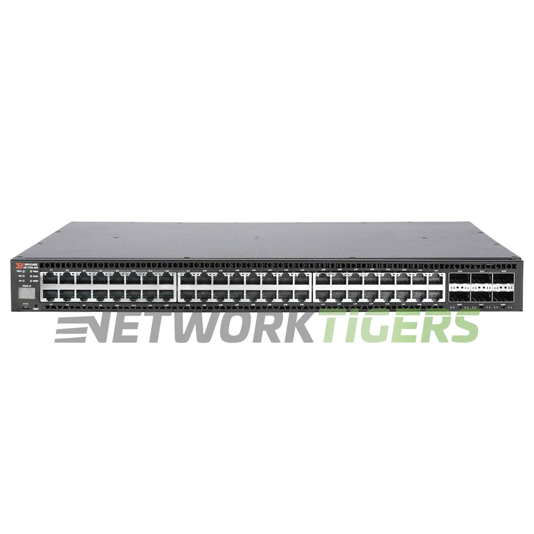 NEW Ruckus Brocade ICX7750-48C ICX 7750 48x 10GB Copper 6x 40GB QSFP+ Switch