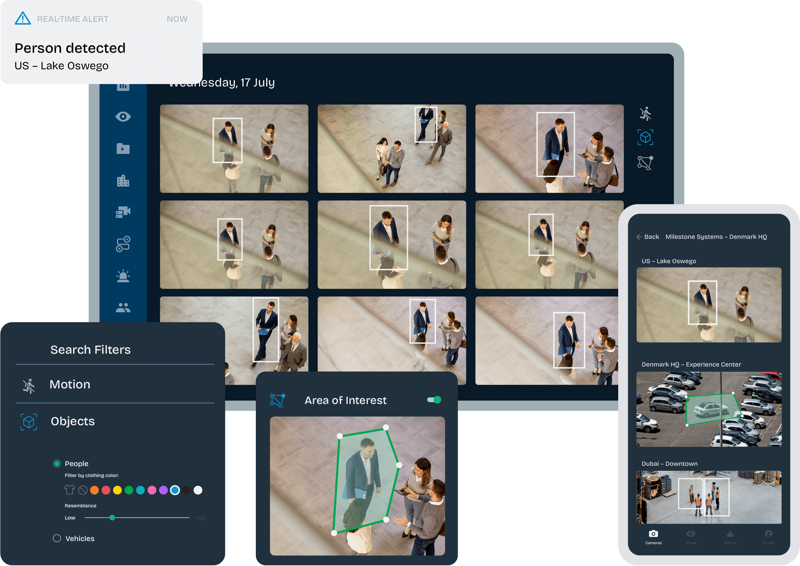 Milestone MKTCC-1080P30 1 Month Arcules Camera channel w. cloud storage, up to 1080p, 30 days retention