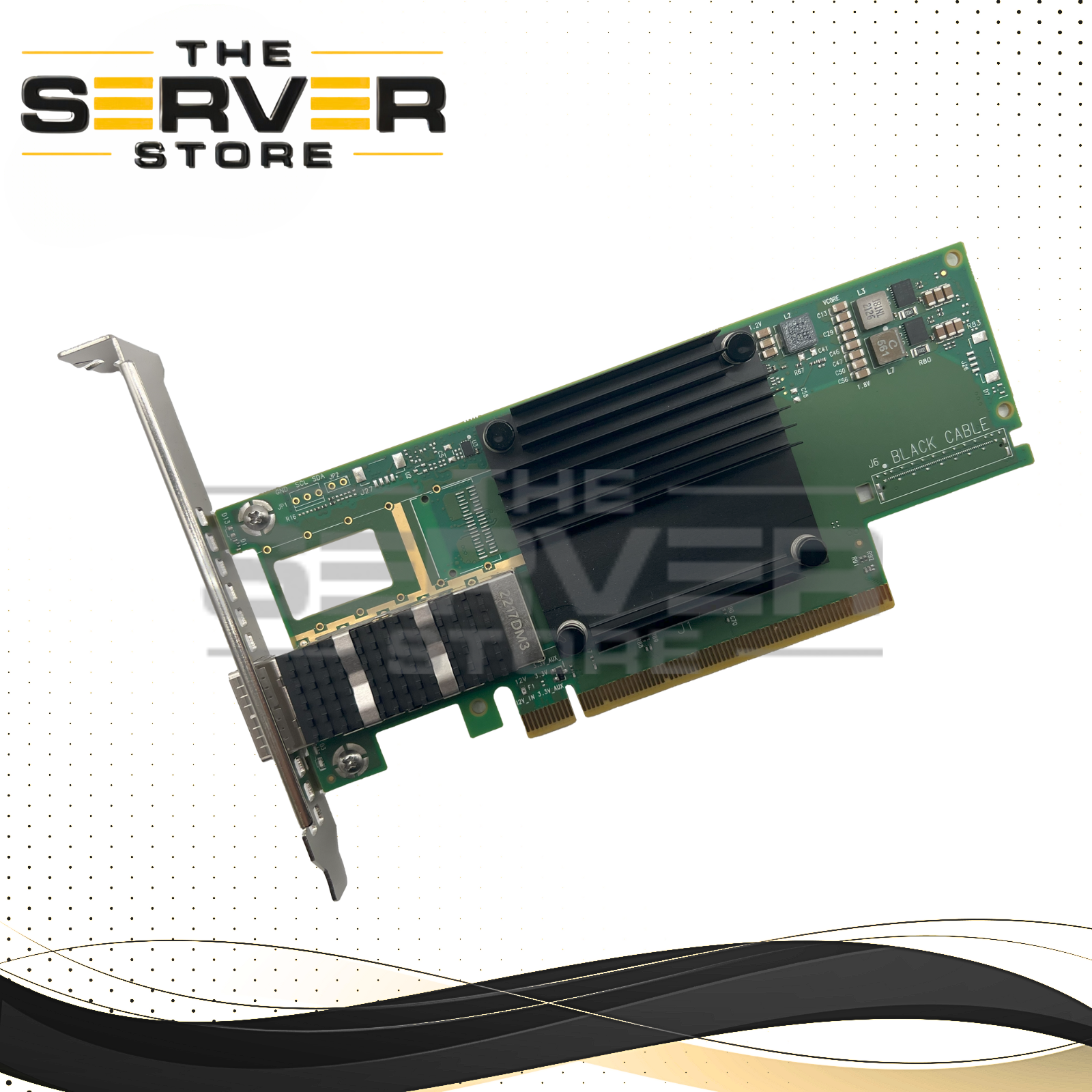 HPE Mellanox MCX653105A ConnectX-6 1xPort EDR/HDR 100GB Network Card P23665-B21 P24248-001 P24754-001