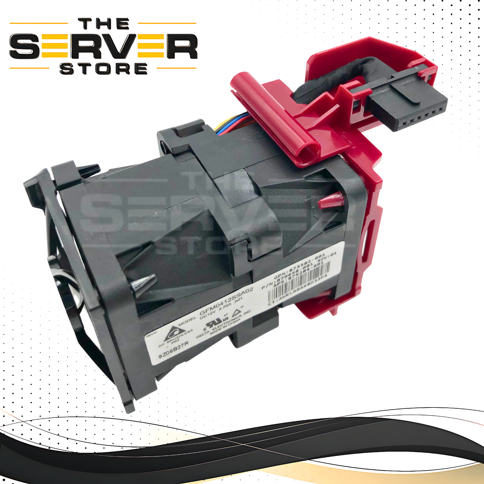 HPE ProLiant DL360 Gen10 Server High Performance Hot-Swap System Cooling Fan. P/N: 875284-001.