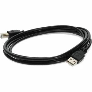 AddOn 9m USB A 2.0 Male to USB B 2.0 Male Black Printer Extension Cable