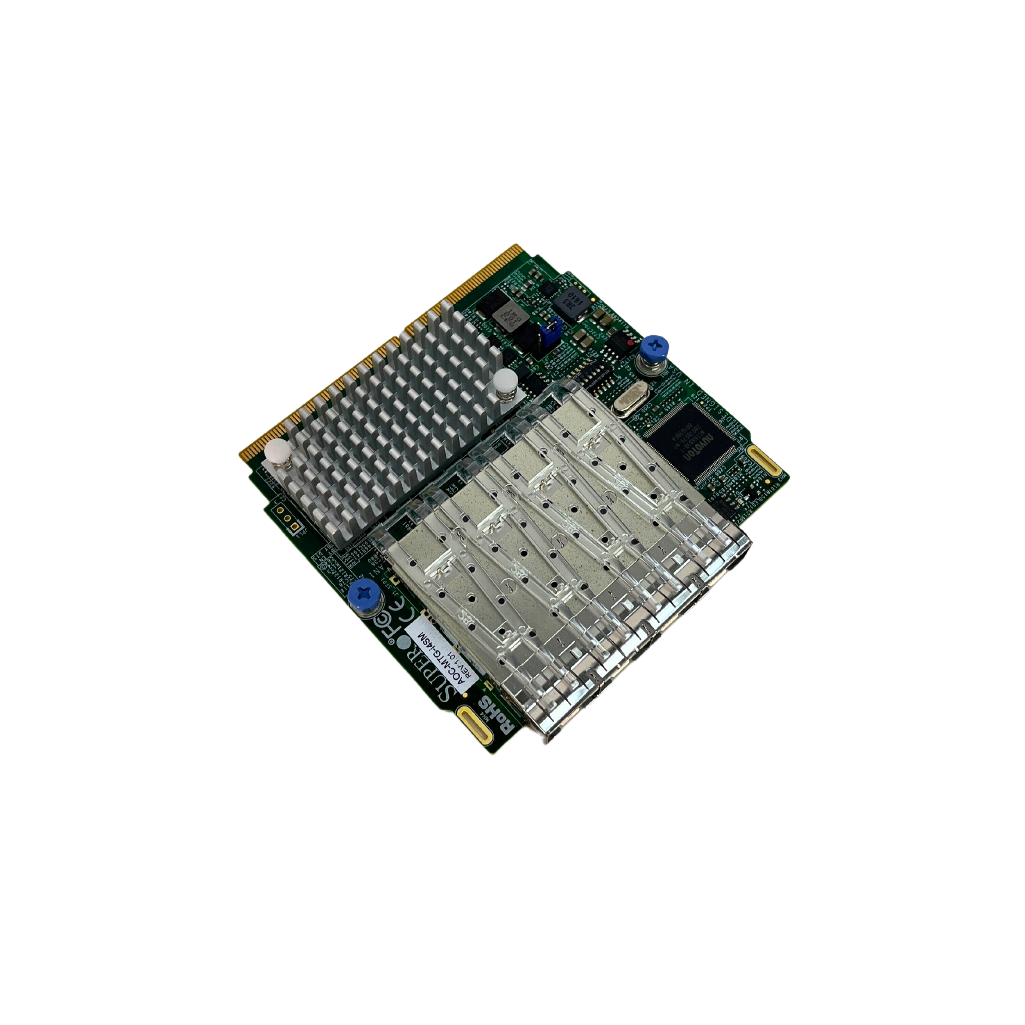 Supermicro Quad Port SFP+ PCIe3.0 Intel x710 10GbE NIC Adapter(AOC-MTG-I4SM)
