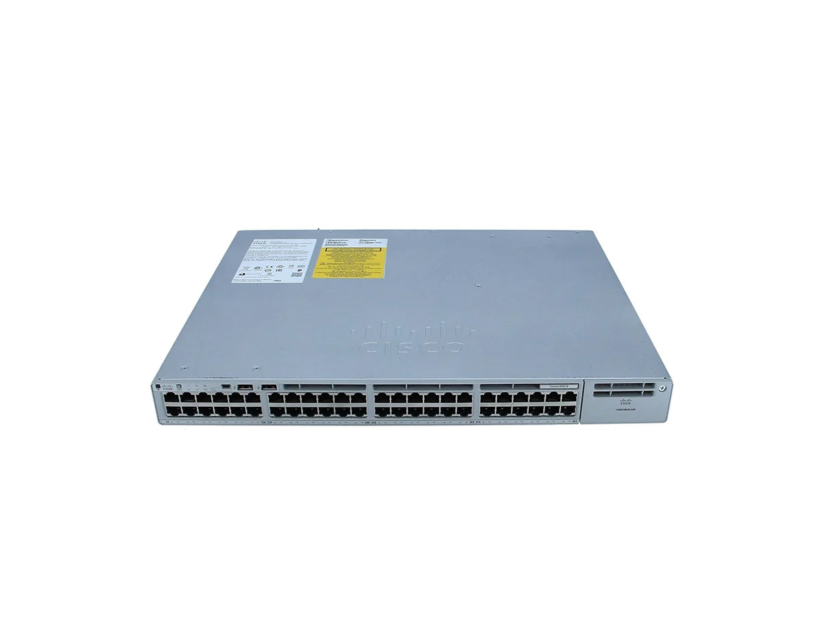 Cisco Catalyst C9200-48T-E 48-Port 1G Data Switch with Modular Uplinks, Network Essentials