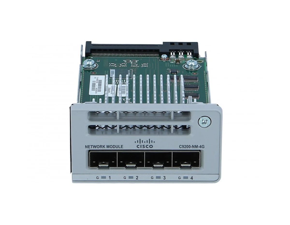 Cisco C9200-NM-4G Network Module for Catalyst 9200 Series (4x1G SFP Ports)