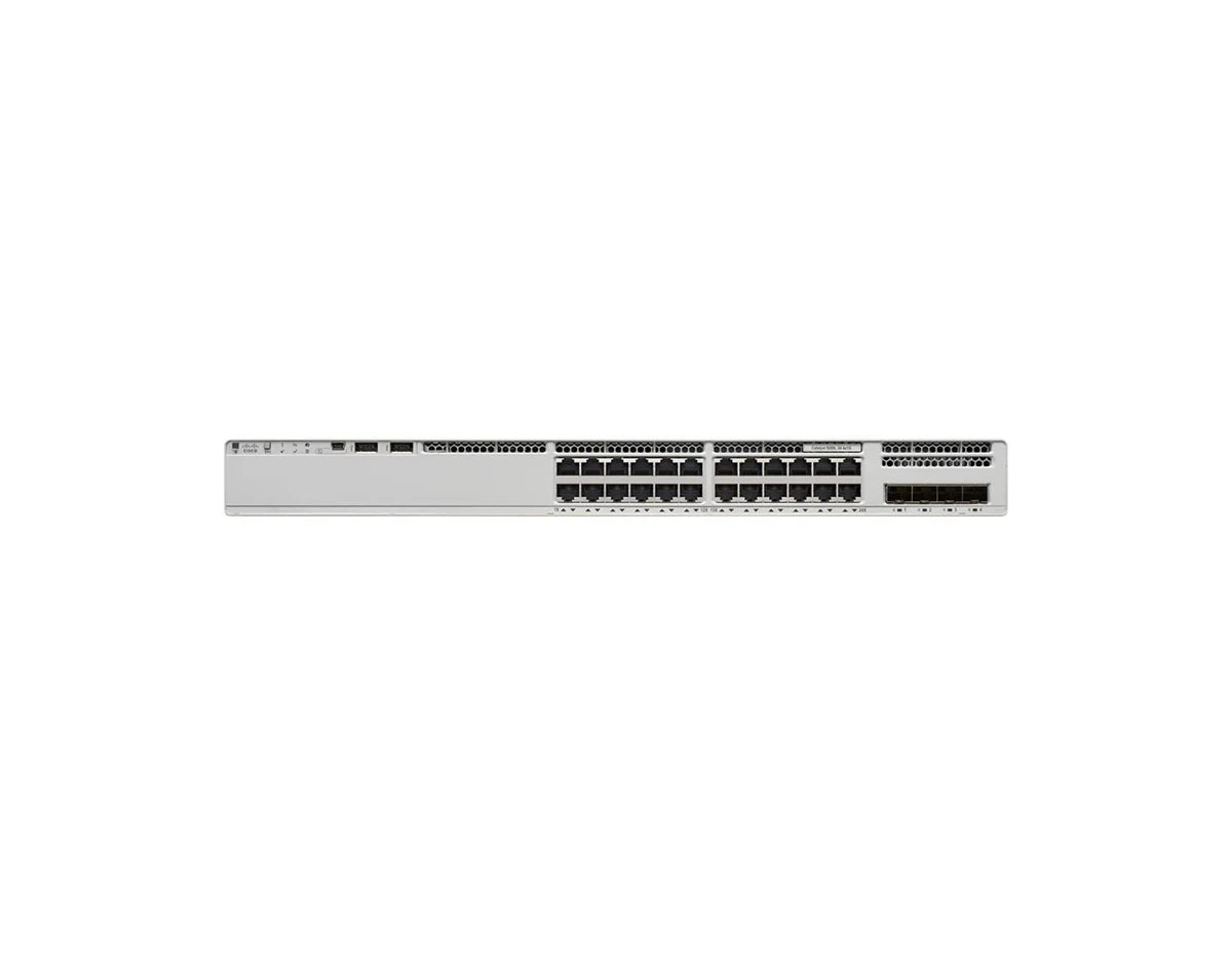 Cisco Catalyst C9200L-24P-4G-E 24-Port PoE+ Switch with 4x1G Uplinks, Network Essentials