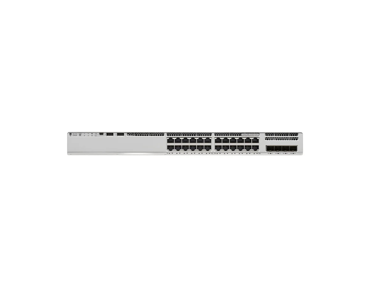 Cisco Catalyst C9200L-24PXG-4X-A 24-Port mGig PoE+ Switch (8xmGig, 4x10G SFP+), Network Advantage