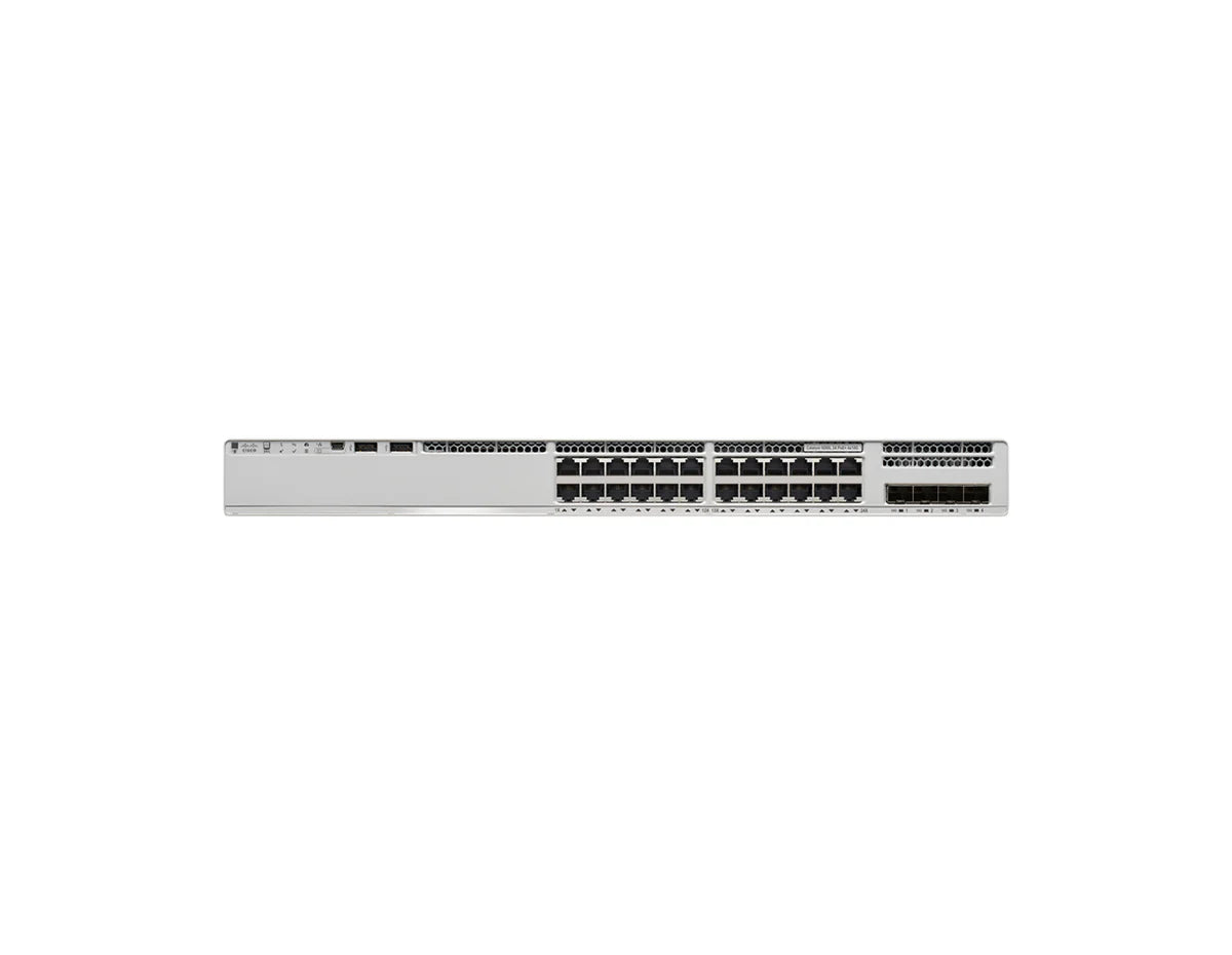 Cisco Catalyst C9200L-24PXG-4X-A 24-Port mGig PoE+ Switch (8xmGig, 4x10G SFP+), Network Advantage