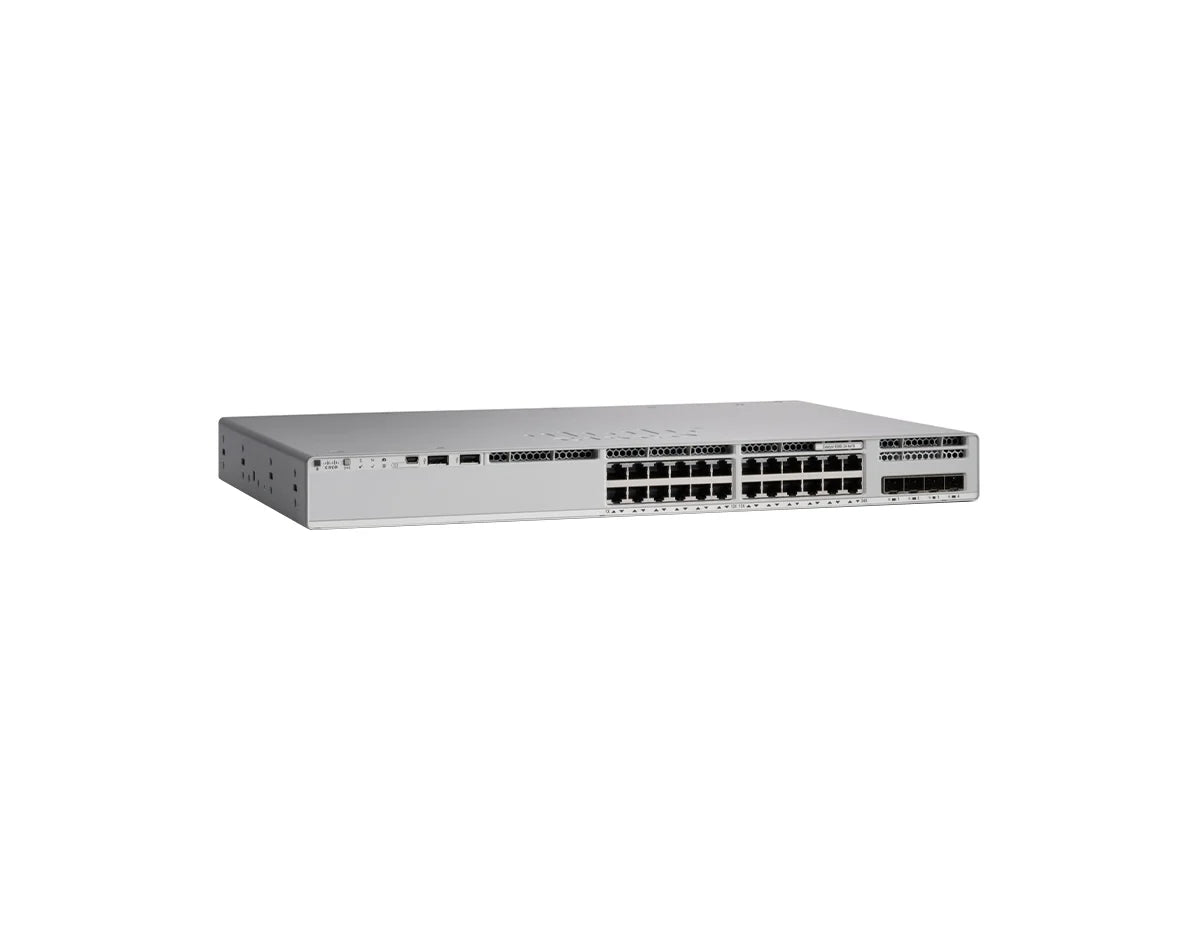 Cisco Catalyst C9200L-24P-4X-A 24-Port PoE+ 4x10G SFP+ Switch, Network Advantage