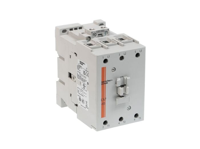 Sprecher + Schuh CA7-85-00-120 120 VAC Contactor 100A DIN Rail Modular Motor Control Switch
