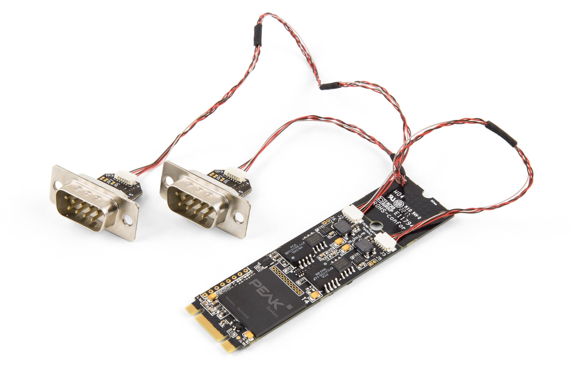 PCAN miniPCIe/M.2 CAN FD 5-pin to DB-9 cable