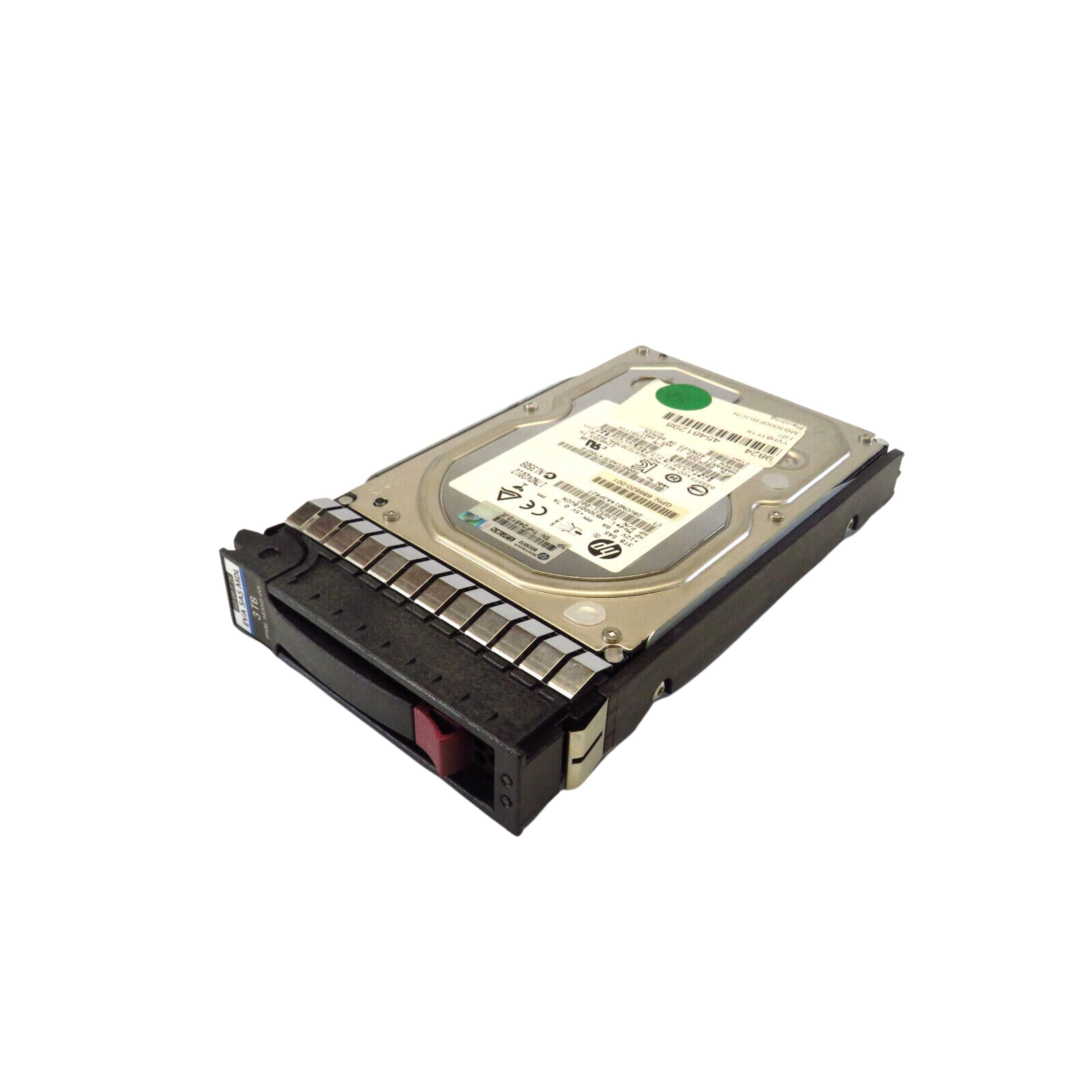HP 687045-001 3.5" 3TB 7200RPM SAS 6Gb/s Hard Disk Drive (HDD), Silver (Refurbished)