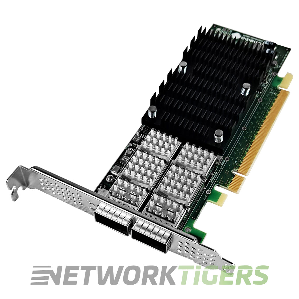 NEW Chelsio T62100-LP-CR 2x 100GB QSFP28 Host Bus Adapter