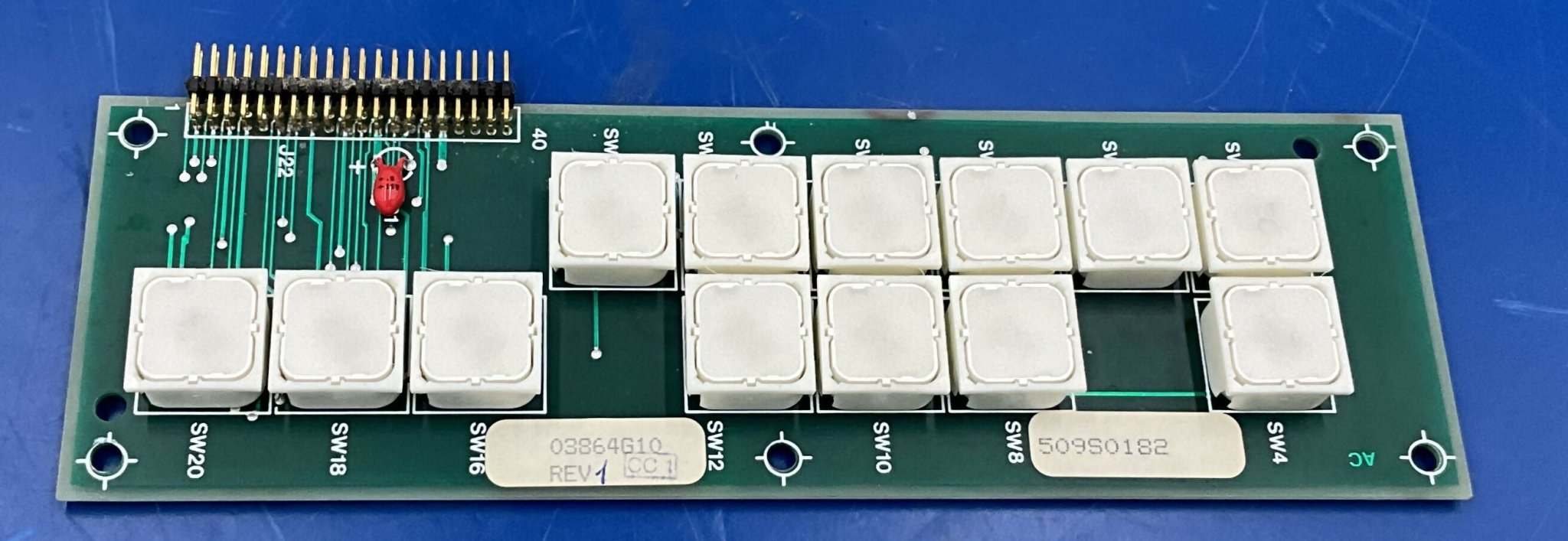 C.I. QUANTAMATIC KEYBOARD QM5 (46-903864G10/03864G10 Rev 1) GE
