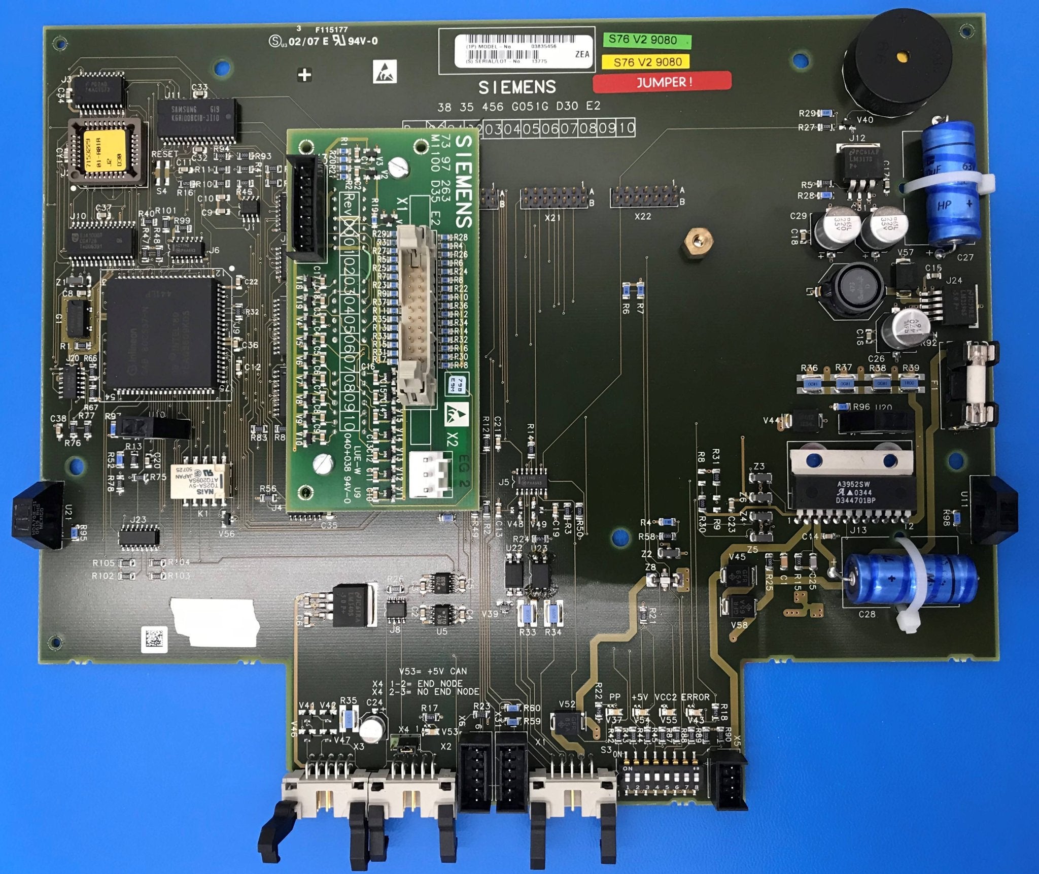 Circuit Board D30-D35 (03835456 /7347263) Siemens