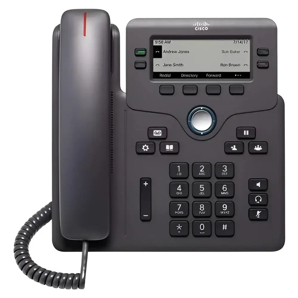 Cisco IP Phone 6841 MPP 4-Line Gigabit VoIP Phone CP-6841-3PCC-K9 - New