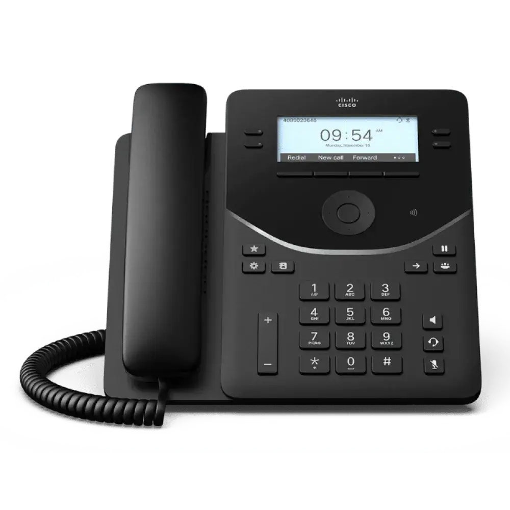 Cisco Desk Phone 9841 VoIP IP Phone DP-9841-K9 4-Line Gigabit SIP PoE - New
