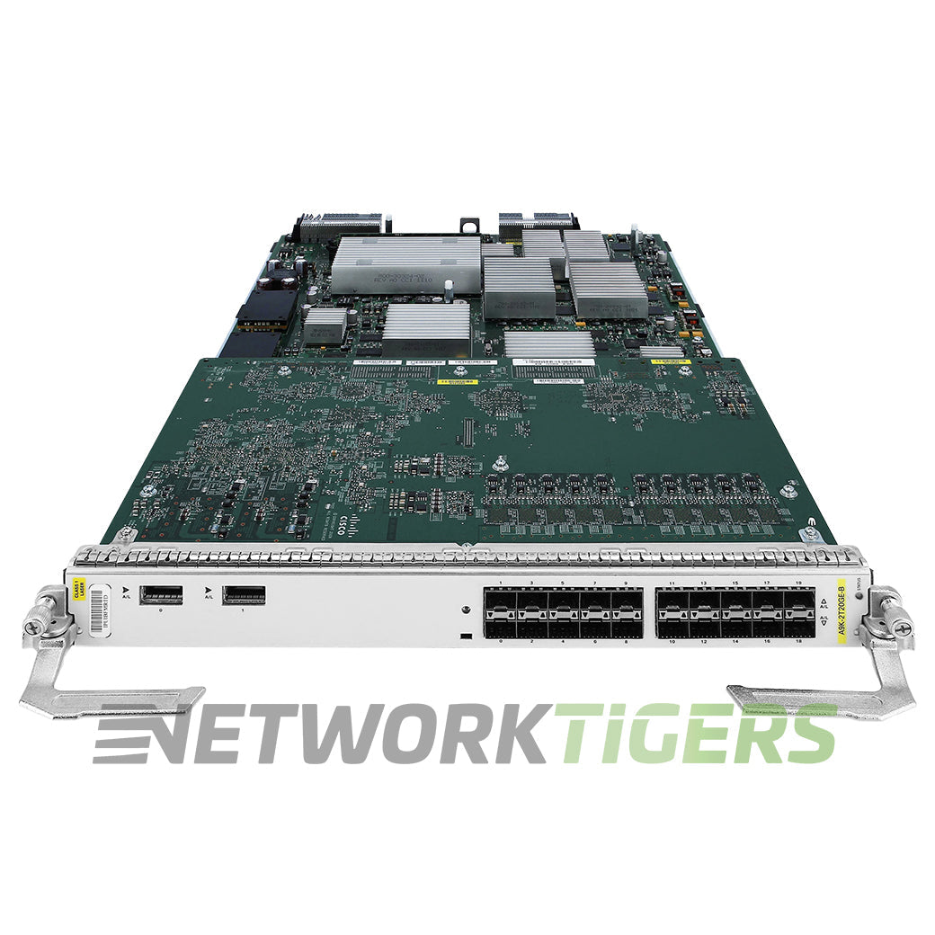 Cisco A9K-2T20GE-B 20x 1GB SFP 2x 10GB XFP (Medium Queue) Router Line Card