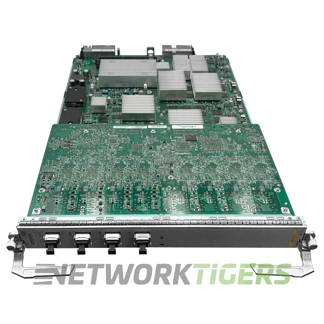 Cisco A9K-4T-E ASR 9000 Series 4x 10GB XFP (Extended Queue) Router Line Card