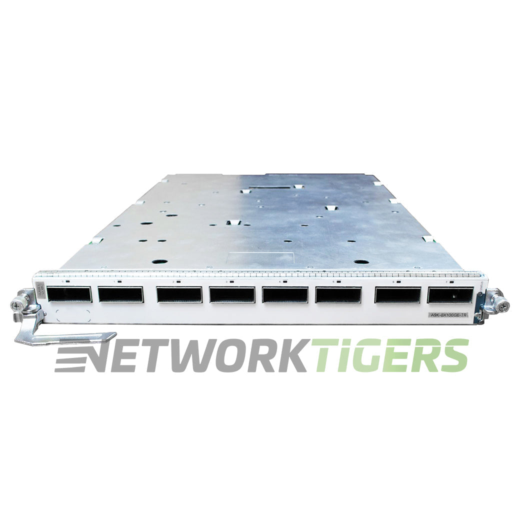 NEW Cisco A9K-8X100GE-TR ASR 9000 8x 100GB QSFP28 Router Line Card