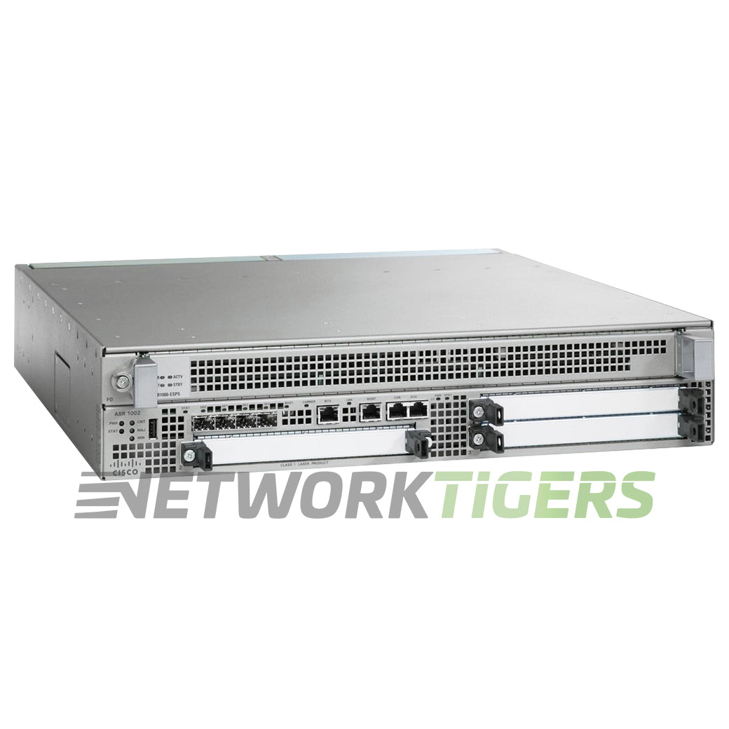 NEW Cisco ASR1002-10G/K9 4x 1GB SFP 3x Open SPA Slot Router w/ ESP10