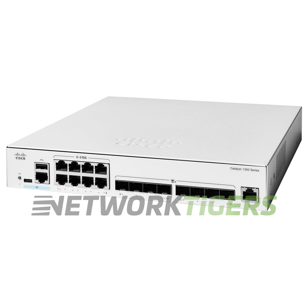 Cisco C1300-16XTS Catalyst 1300 8x 10GB RJ-45 8x 10GB SFP+ Switch