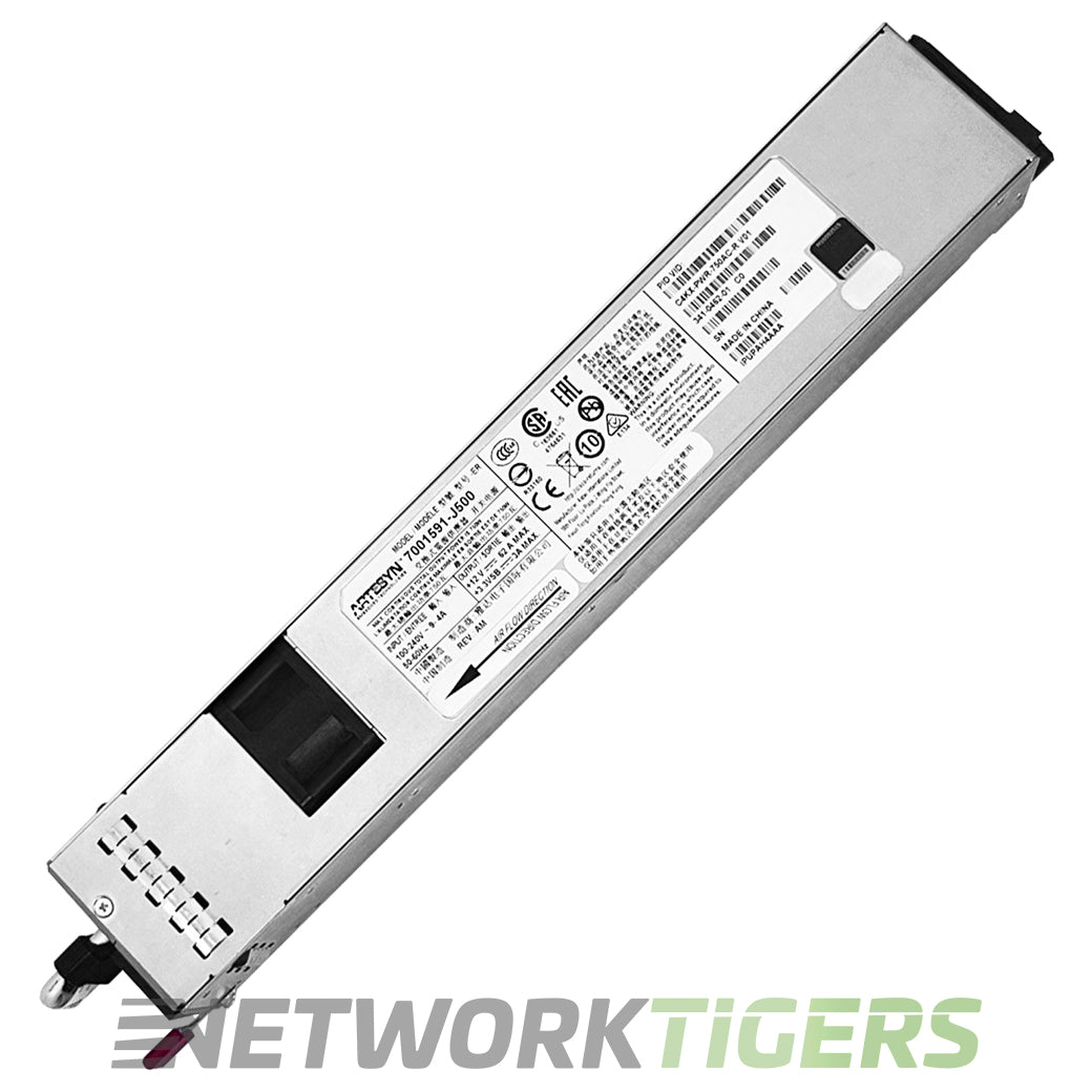 NEW Cisco C4KX-PWR-750AC-R 750W AC Front-to-Back Airflow Switch Power Supply