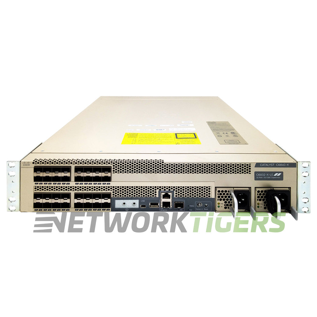 NEW Cisco C6832-X-LE Catalyst 6800X Series 32x 10GB SFP+ Switch