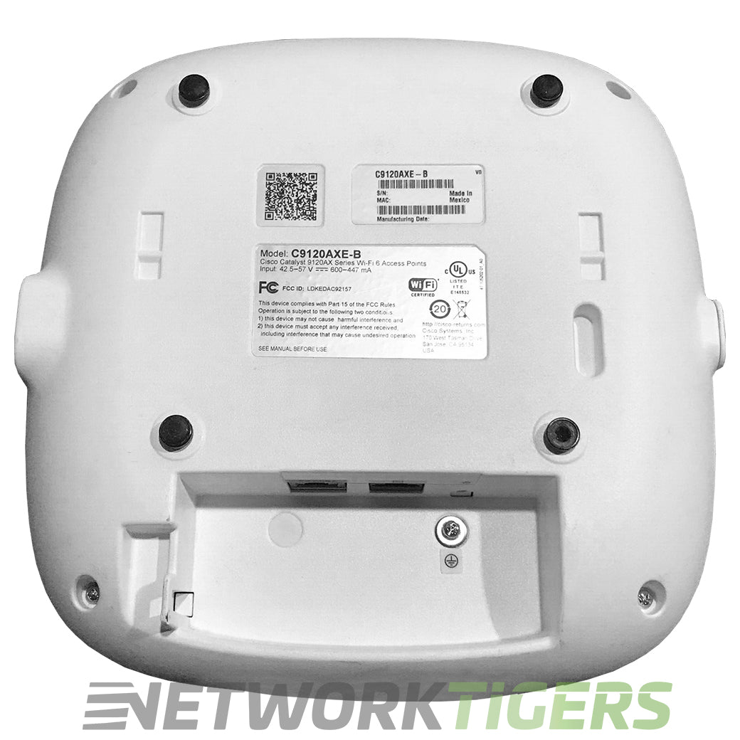 NEW Cisco C9120AXE-B Wi-Fi 6 802.11ax Region B External Antenna Indoor WAP