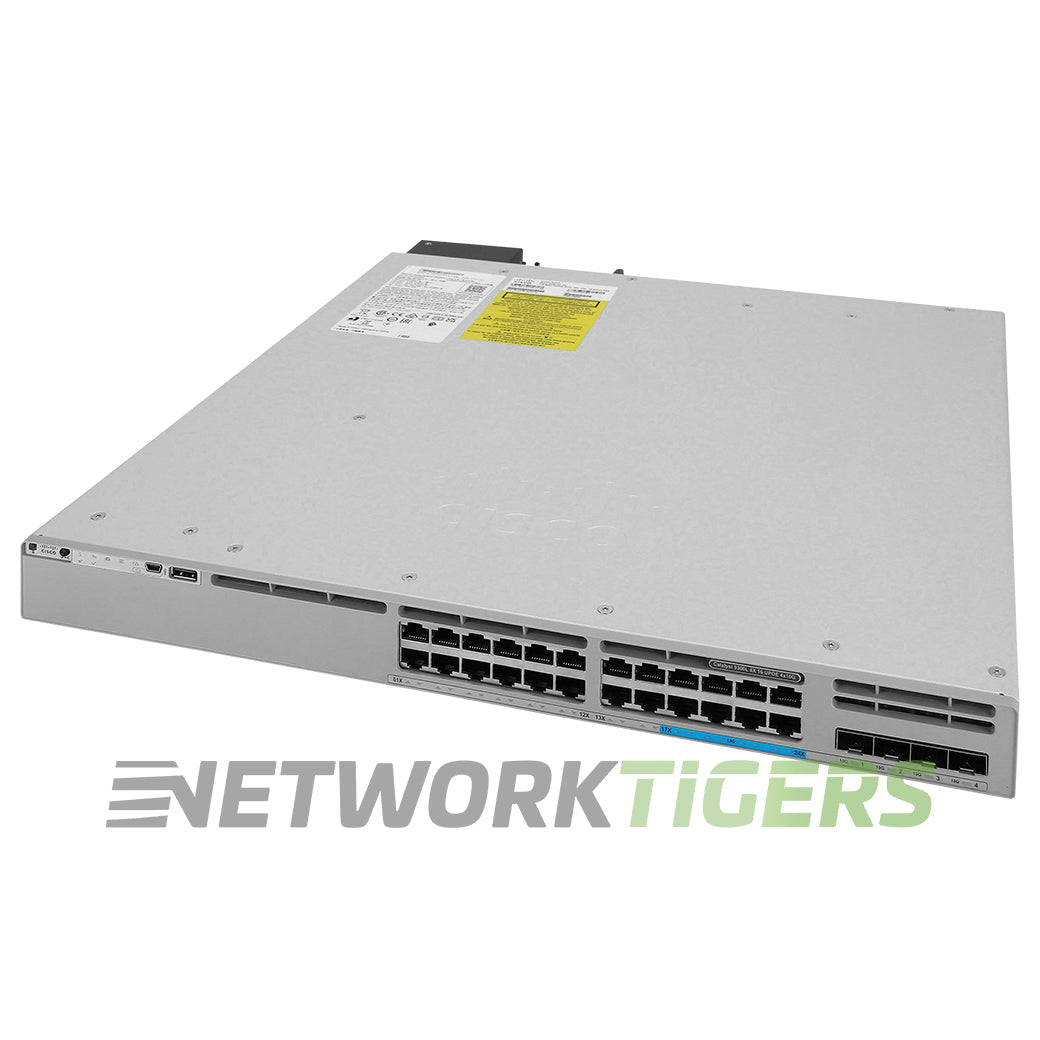 NEW Cisco C9300L-24UXG-4X-E 24x 1GB UPoE RJ45 (8x MultiGB) 4x SFP+ Switch