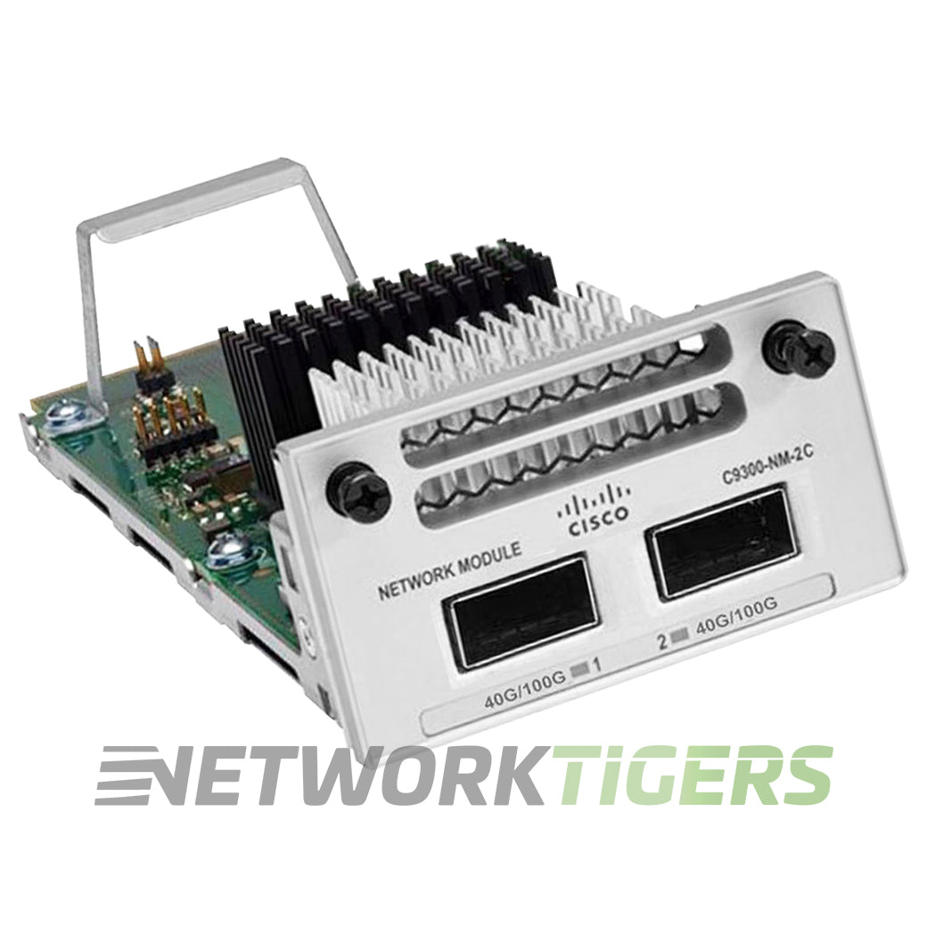 NEW Cisco C9300X-NM-2C Catalyst 9300X Series 2x 40GB QSFP+ Switch Module