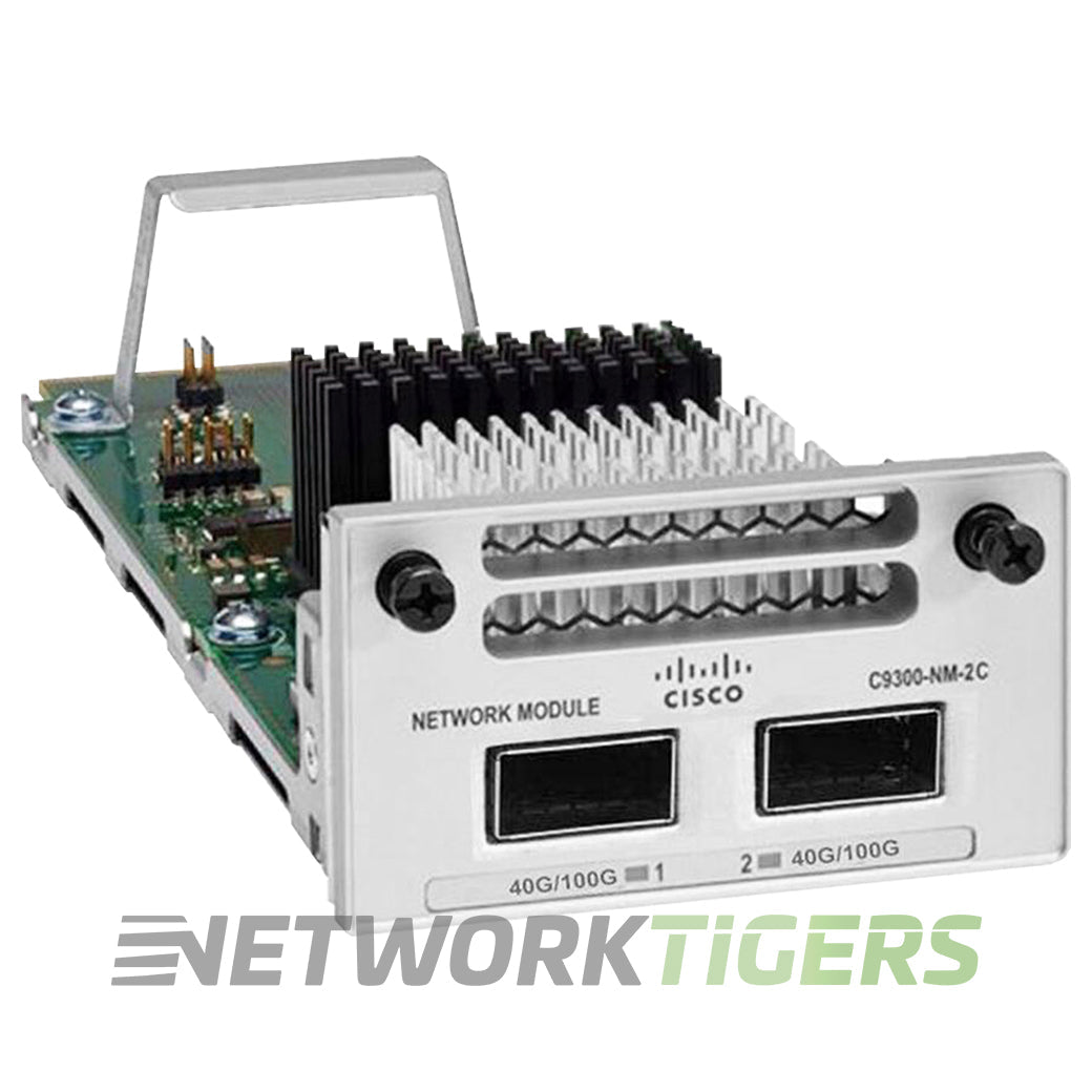 NEW Cisco C9300X-NM-2C Catalyst 9300X Series 2x 40GB QSFP+ Switch Module