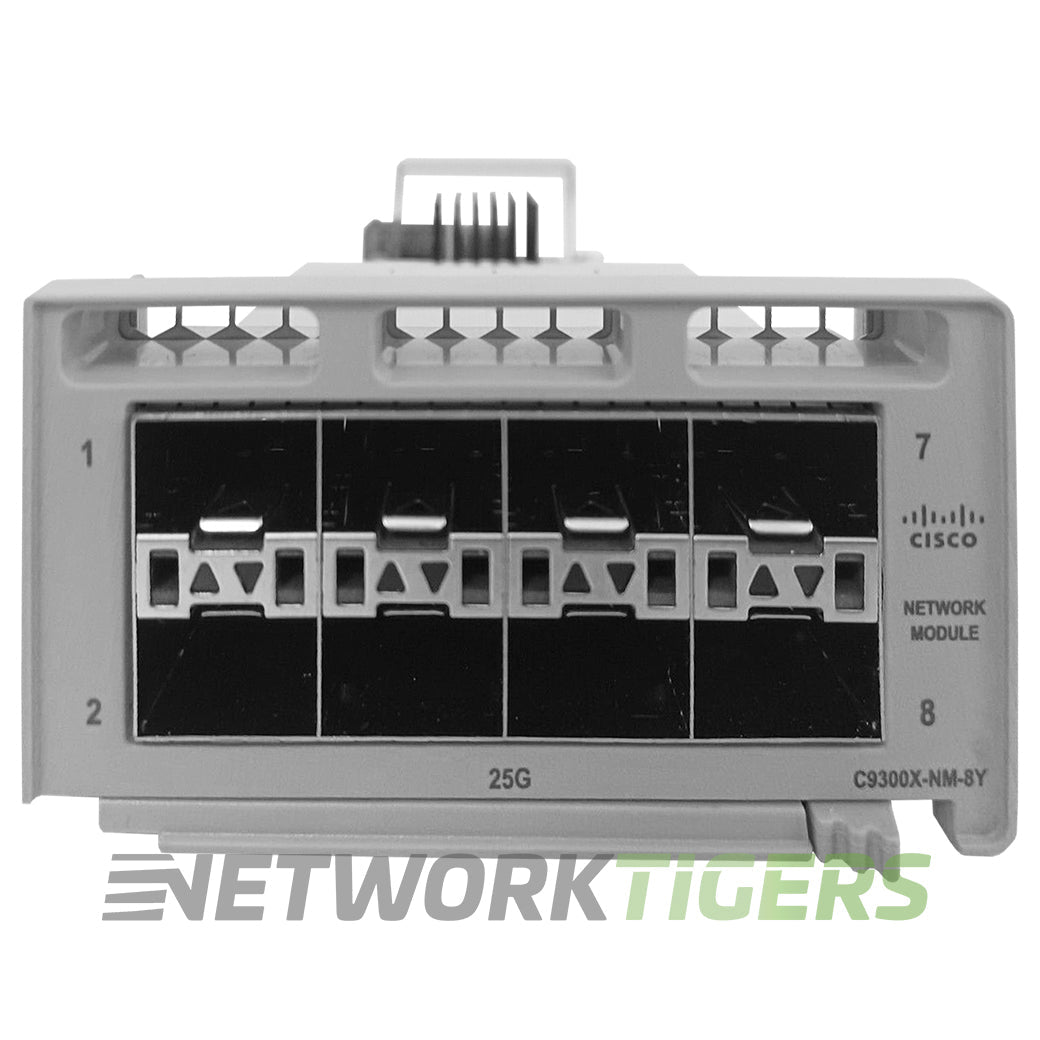 NEW Cisco C9300X-NM-8Y Catalyst 9300X Series 8x 25GB SFP28 Switch Module