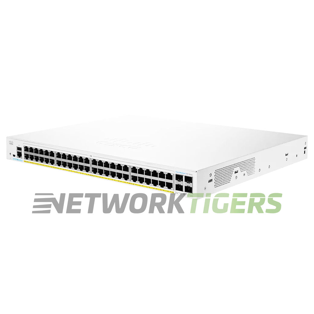 NEW Cisco CBS250-48PP-4G-NA Business 250 Smart 48x 1GB PoE+ RJ-45 4x SFP Switch