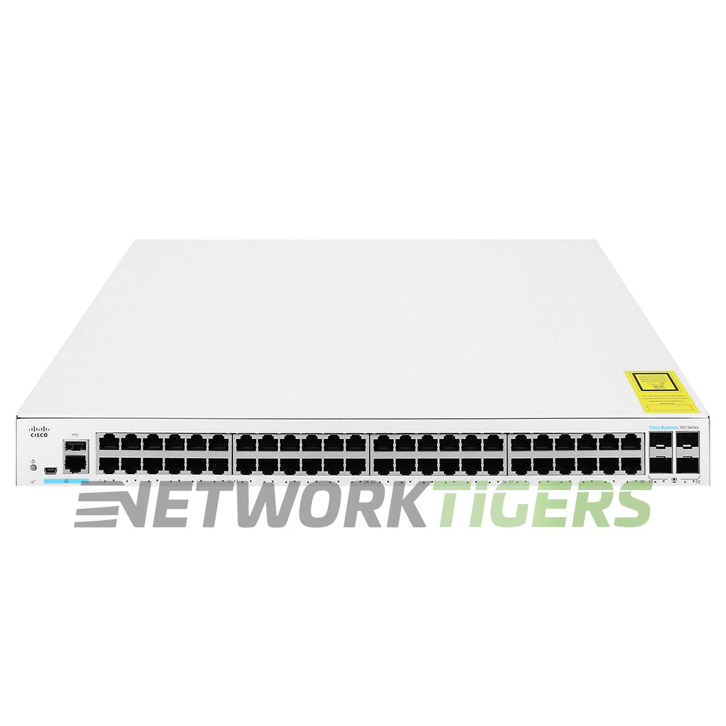 Cisco CBS350-48T-4G-NA Business 350 Series 48x 1GB RJ45 4x 1GB SFP Switch