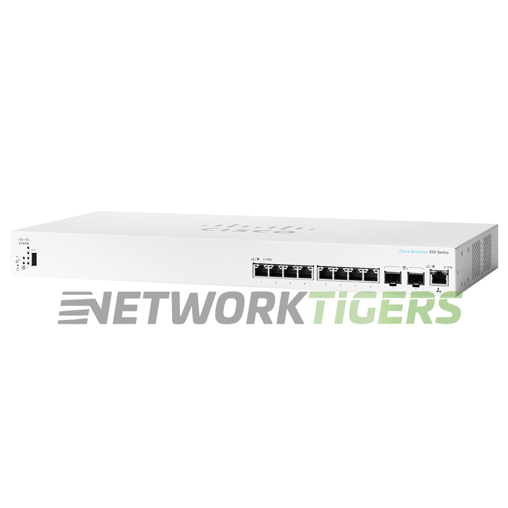 Cisco CBS350-8XT-NA Business 350 8x 10GB Copper 2x 10GB Combo Switch