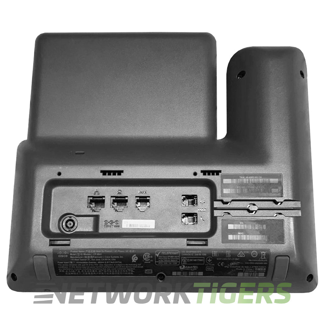 Cisco CP-8811-K9 Grayscale VOIP IP Phone