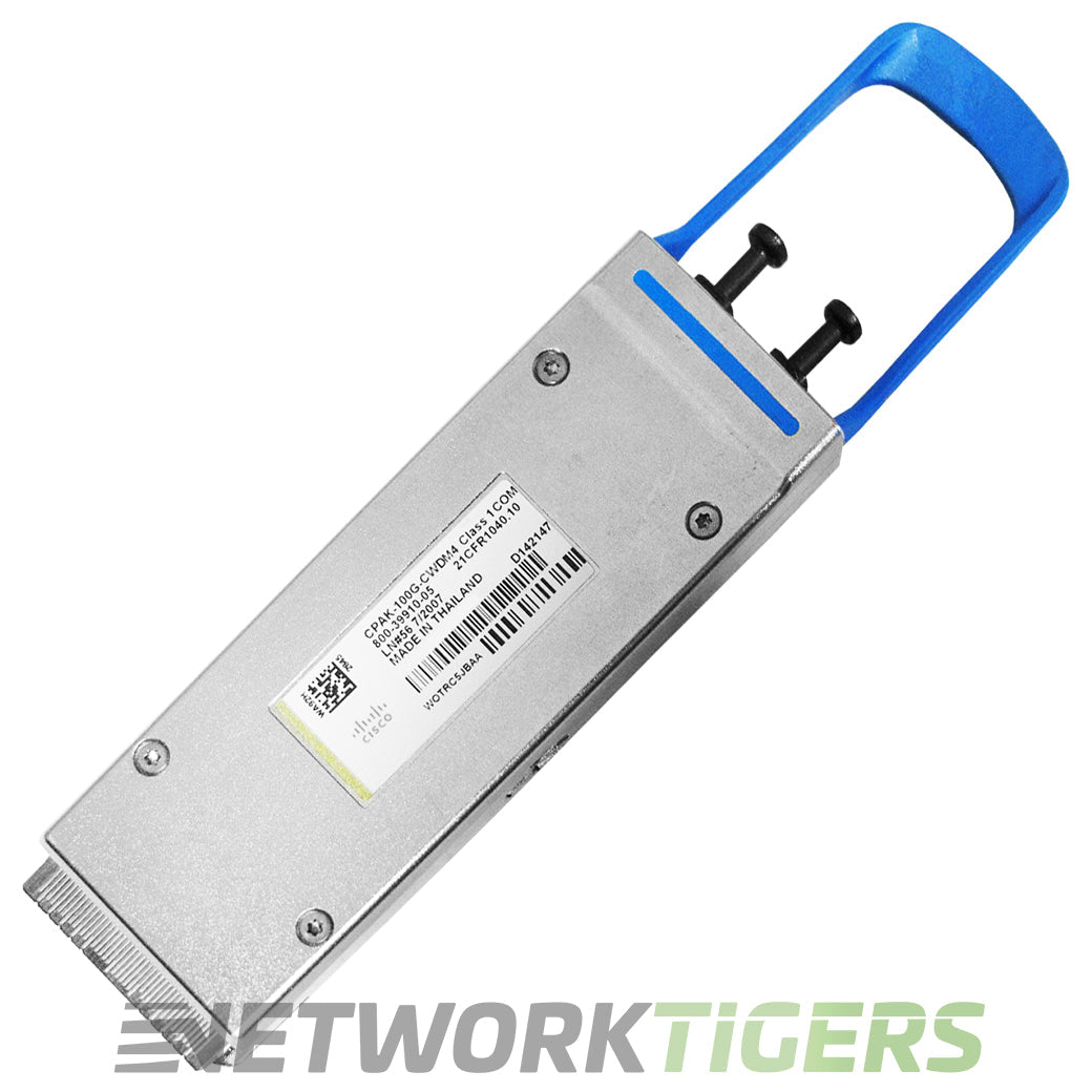 Cisco CPAK-100G-CWDM4 100GB BASE-CWDM4 1331nm SMF CPAK Transceiver