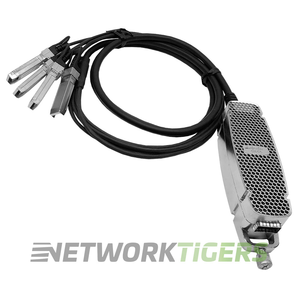 Cisco CVR-4SFP10G-QSFP 4SQRA 4x 10GB SFP+ to QSFP Reverse Adapter