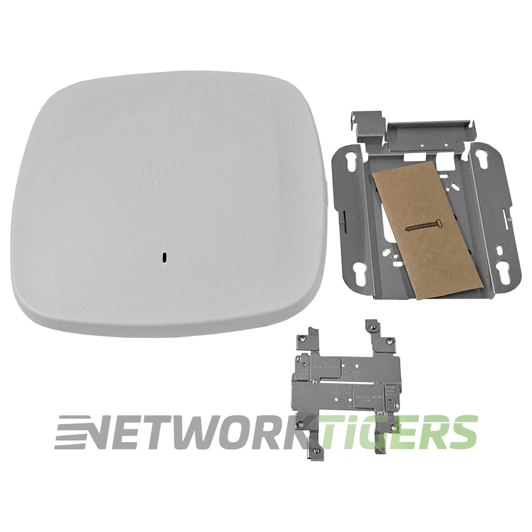 NEW Cisco Meraki CW9164I-MR Wi-Fi 6E 802.11ax Int Ant HP Unclaimed WAP w/ Mounts