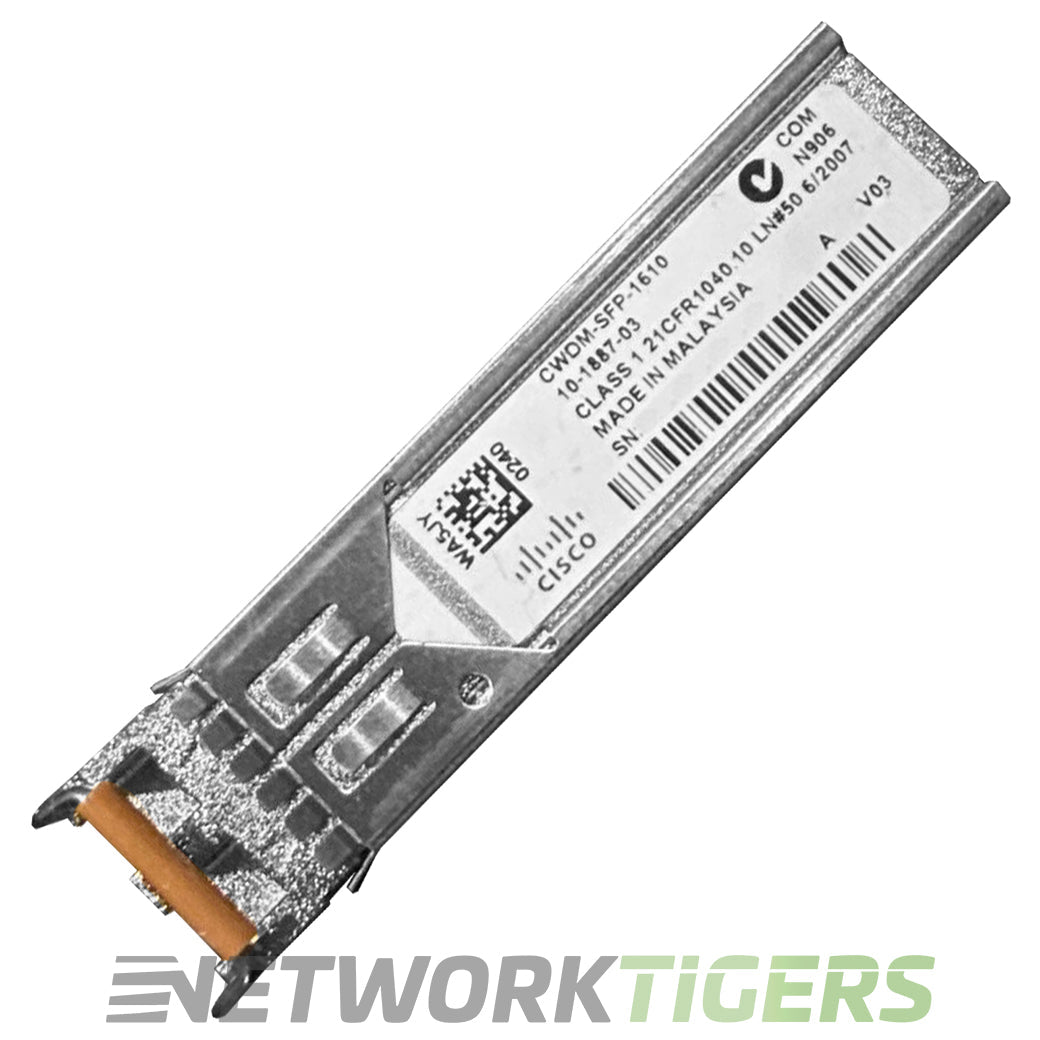 Cisco CWDM-SFP10G-1610 10GB BASE-CWDM 1610nm 80km DOM SFP+ Transceiver
