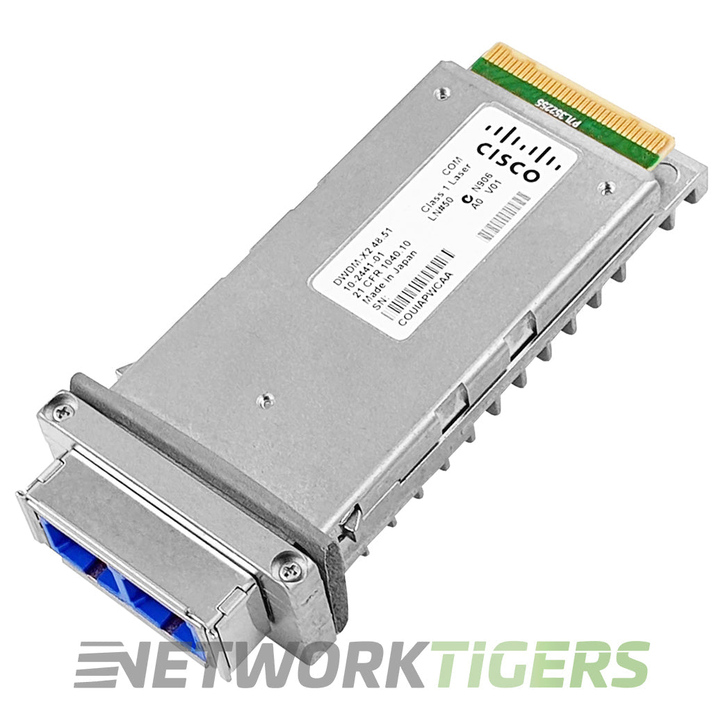 Cisco DWDM-X2-48.51 10GB BASE-DWDM SC SMF 1548.51nm X2 Transceiver