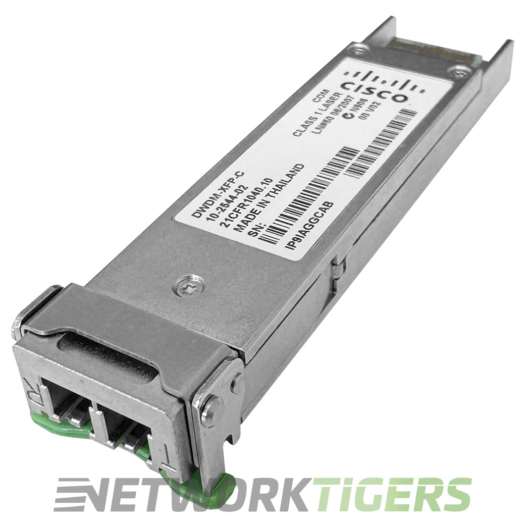 Cisco DWDM-XFP-C 10GB BASE-DWDM 1530.33-1559.79nm 80km DOM SMF XFP Transceiver