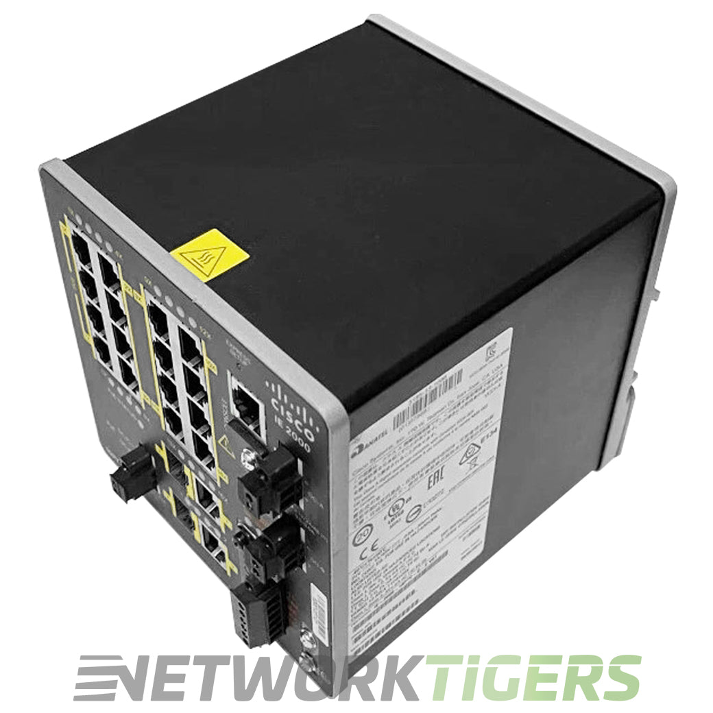 Cisco IE-2000-16PTC-G-E IE 2000 Series 16x FE PoE+ 2x 2GE RJ45 Switch