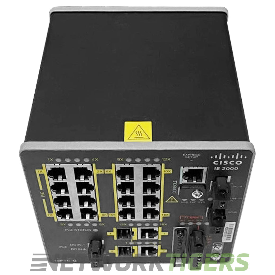 Cisco IE-2000-16PTC-G-E IE 2000 Series 16x FE PoE+ 2x 2GE RJ45 Switch