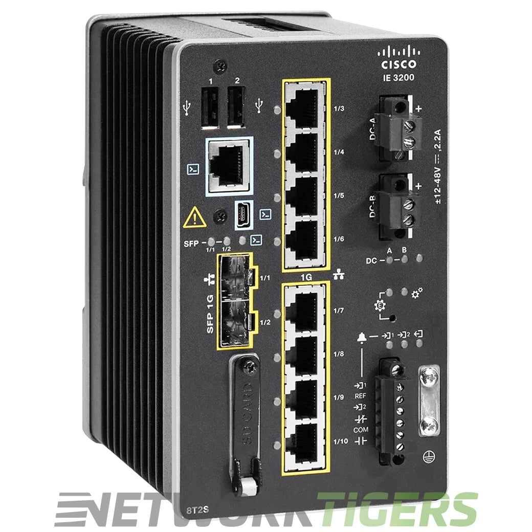 Cisco IE-3400-8T2S-E Catalyst IE 3400 8x 1GB RJ45 2x 1GB SFP Switch