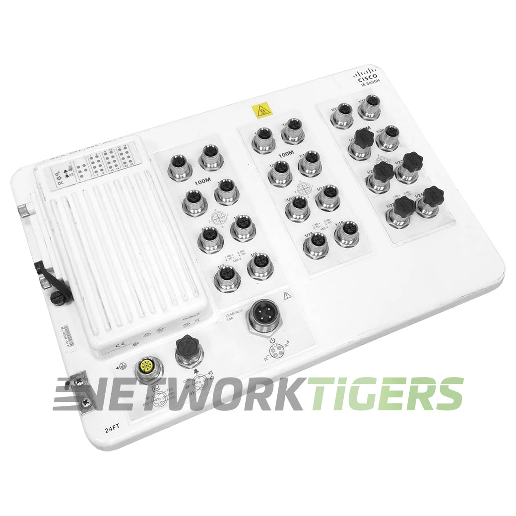 Cisco IE-3400H-24T-E Catalyst IE3400 Heavy Duty Series 24x 1GB M12 Switch