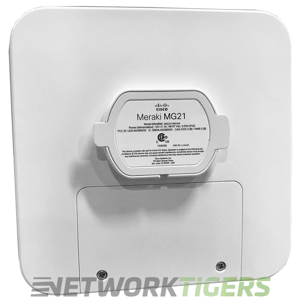 NEW Cisco Meraki MG21-HW-NA MG21 Series Cloud Managed Unclaimed Cellular Gateway