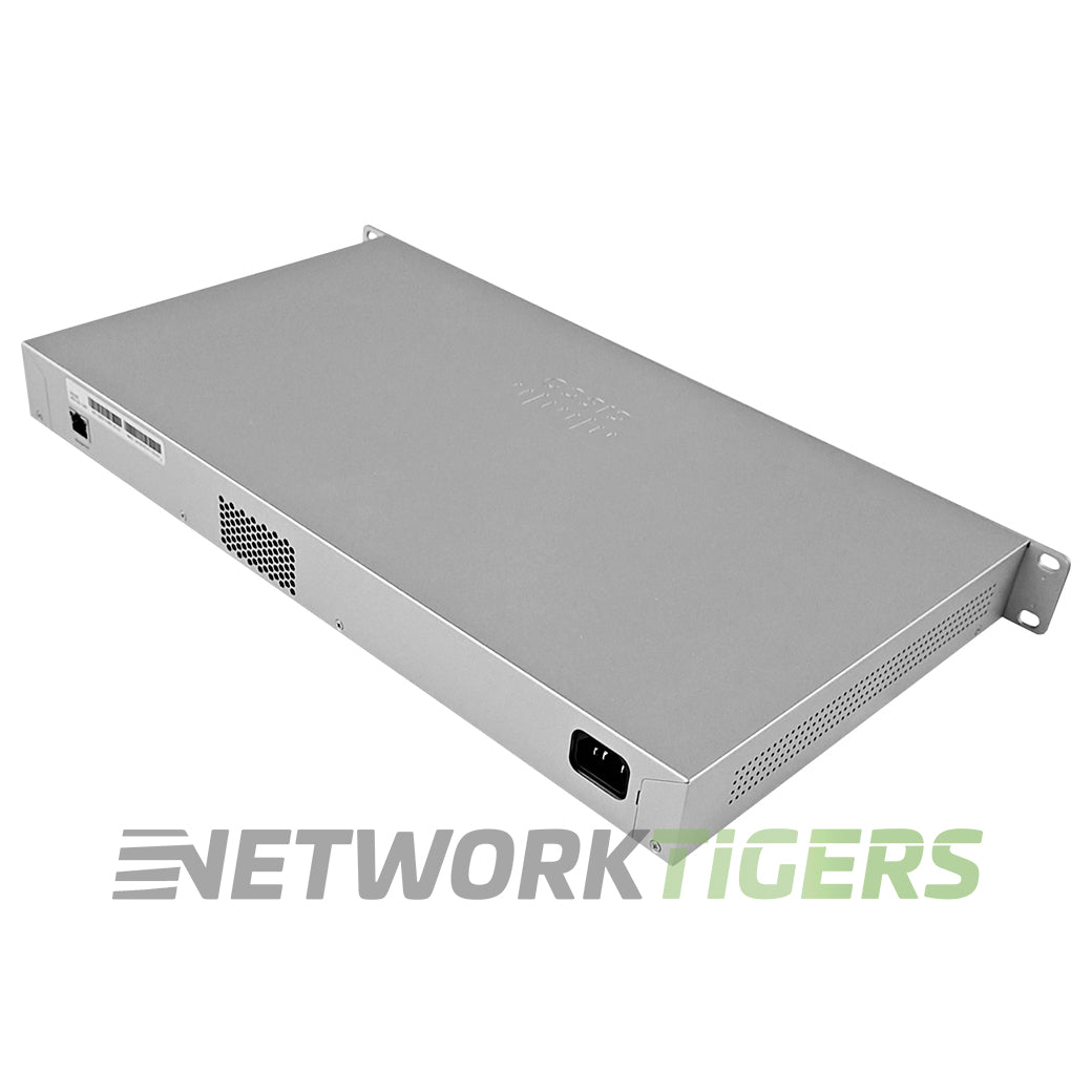 Cisco Meraki MS120-24P-HW 24x 1GB PoE+ RJ45 4x 1GB SFP Unclaimed Switch