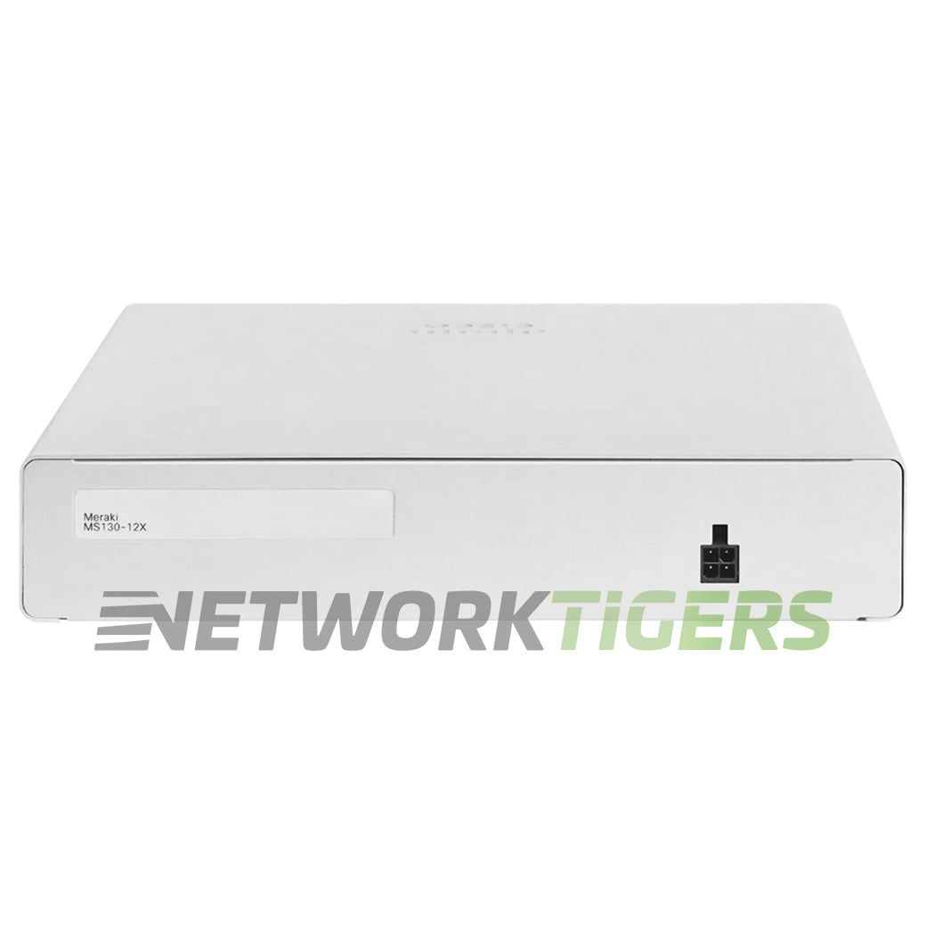 Cisco Meraki MS130-12X-HW 8x 1GB RJ45 4x 2.5GB RJ45 2x 10GB Unclaimed Switch