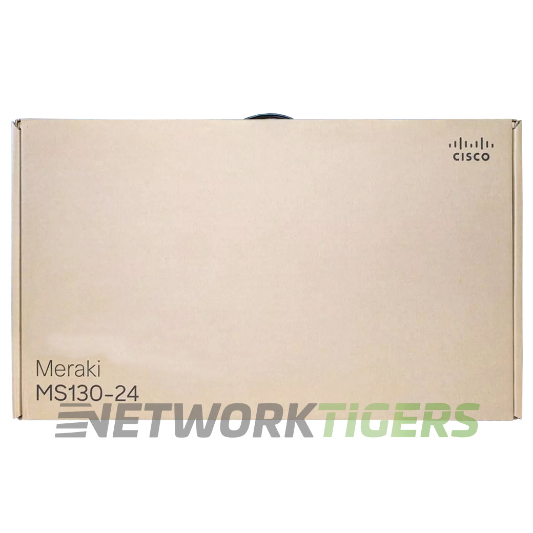 NEW Cisco Meraki MS130-24-HW 24x 1GB RJ45 4x 1GB SFP Unclaimed Switch
